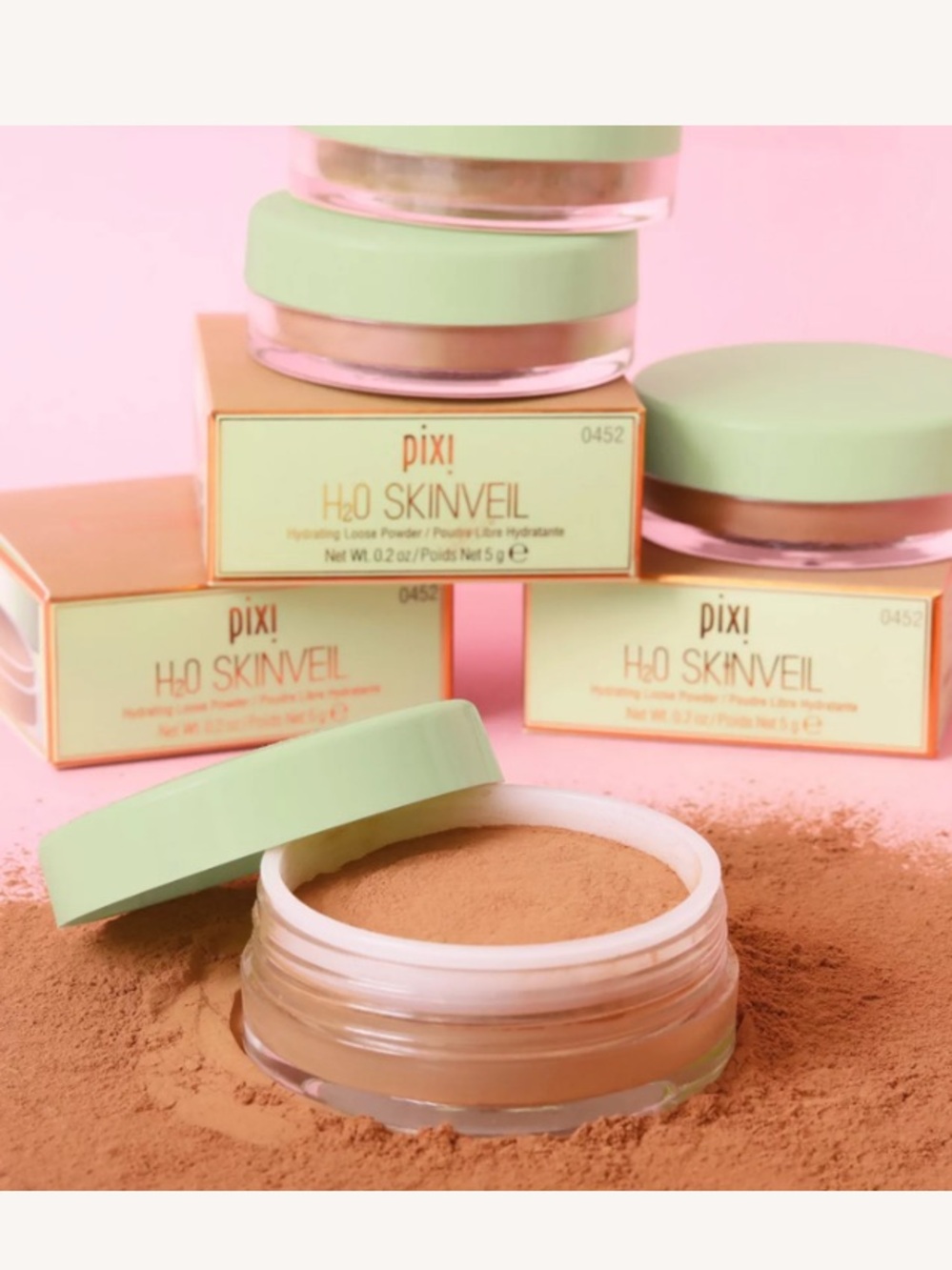 Pixi Beauty H2O Skinveil Loose Powder Bronzer in Sunkissed BNIB